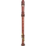 YAMAHA YRT-61M Tenor Recorder; key of F; Baroque fingering; Handcrafted; D-D#; in-line double keys: