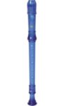 CR101B-1 Canto 1-piece Soprano Recorder (blue)