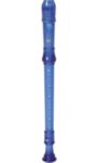 CR101B-1 Canto 1-piece Soprano Recorder (blue)