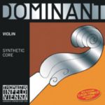 Dominant  129MS Violin E Plain Steel Loopend