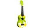 Amahi DDUK6 Tropical Series Soprano Ukulele with Green Flower Design includes basic nylon bag