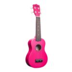 Amahi PGUKPI Penguin Tropical Series Soprano Ukulele, Magenta