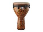 Remo DJ-0016-PM Djembe, MONDO™, Key-Tuned, 16" x 27", SKYNDEEP® FIBERSKYN®, Contour Tuning Brackets, Kintekloth Finish