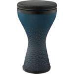 Remo DK-2510-63 Festival Doumbek, Pre-Tuned, 10" Diameter, 17.5" Height, BLACK SUEDE™ FLIPTOP® Replaceable, Royal Blue