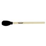 Remo HK-1208-00 Mallet, 1/2" x 12", Wood Handle, Foam Head, Soft Black Cover