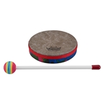 Remo KD-0106-01 **Remo Asia**, Drum, KIDS PERCUSSION®, Frame Drum, 6" Diameter, 1.25" Depth, Rain Forest Finish