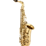 Eastman EAS650 Saxophone • Rue Saint-Georges Eb Alto Saxophone• High F# key, lacquer finish• Adjustable thumb rest• French bead wire• "R" neck• Deluxe engraving• Deluxe case w/storage pockets and backpack straps