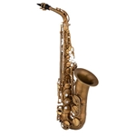 EAS652RL Eastman EAS652 Saxophone • 52nd St. Eb Alto Saxophone
• High F# key, aged unlacquered brass finish
• Adjustable thumbrest
• Large bell, rolled-style tone holes, special 52nd St. engraving
• "S" neck
• Deluxe case w/storage pockets and backpack straps