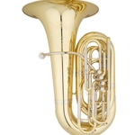 Eastman EBB534 Tuba • Key of BBb, 4/4 size
• .689" bore
• 19 3/4" yellow brass, upright bell
• 4 front-action pistons
• Clear lacquer finish
• Deluxe case w/wheels