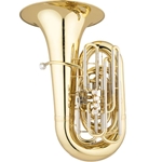 Eastman EBC832 PRO CC TUBA - 4/4 SIZE, FOUR FRONT-ACTION PISTONS + 5TH ROTARY VALVE, .689" BORE, CLEAR LACQUER, #4E SHIRES USA MTPC