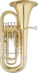 Eastman EEP421 Euphonium • Key of Bb, .571” bore, rose brass leadpipe
• 11" yellow brass, upright bell
• 4 top-action pistons
• Clear lacquer finish
• Mouthpiece and case