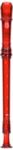 Trophy TD180RD Candy Apple Recorder Tudor 2Pc Red