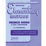 Rubank Elementary Method - French Horn in F or E-Flat and Mellophone