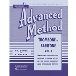 Rubank Advanced Method - Trombone or Baritone, Vol. 1