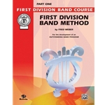 First Division Band Method, Alto Sax, Part 1