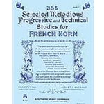 335 Selected Melodious Progressive & Technical Studies Book 1 for French Horn
