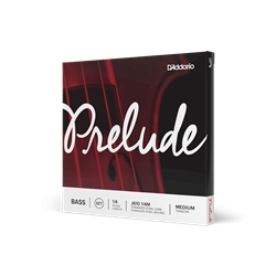 Prelude by D'addario J610 1/4M Bass String Set, 1/4 Scale, Medium Tension