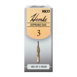 Frederick L. Hemke RHKP5SSX300 Soprano Saxophone Reeds, Strength 3.0, 5 Pack