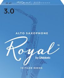 Royal by Daddario  Royal by D'Addario RJB1030 Alto Sax Reeds, Strength 3, 10-pack