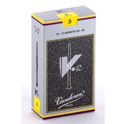 Vandoren CR193 Bb Clarinet V.12 Reeds Strength #3; Box of 10