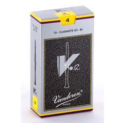 Vandoren CR194 Bb Clarinet V.12 Reeds Strength #4; Box of 10