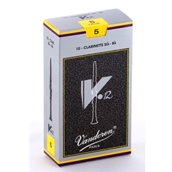 Vandoren CR195 Bb Clarinet V.12 Reeds Strength #5; Box of 10