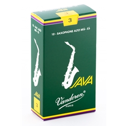 Vandoren SR263 Alto Sax Java Reeds Strength #3; Box of 10