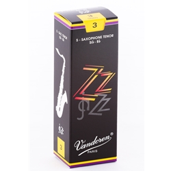 Vandoren SR423 Tenor Sax ZZ Reeds Strength #3; Box of 5