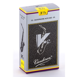 Vandoren SR6135 Alto Sax V.12 Reeds Strength #3.5; Box of 10