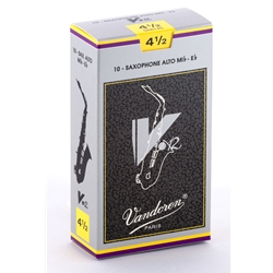 Vandoren SR6145 Alto Sax V.12 Reeds Strength #4.5; Box of 10