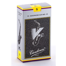 Vandoren SR615 Alto Sax V.12 Reeds Strength #5; Box of 10