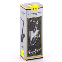 Vandoren SR6245 Tenor Sax V.12 Reeds Strength #4.5; Box of 5