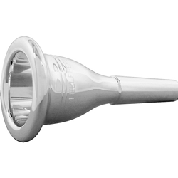 Conn 120S Helleberg Tuba Mouthpiece, Size S, Silver Plated