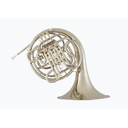 Holton H179 Farkas Double French Horn, String Linkage, Nickel Silver, Hardshell Case, Holton Farkas Medium Deep Cup Mouthpiece