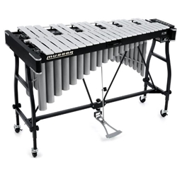 Musser M55 Pro Vibe 3 Octave Vibraphone, 442 Hertz, Silver Bars Finish, 110V Motor