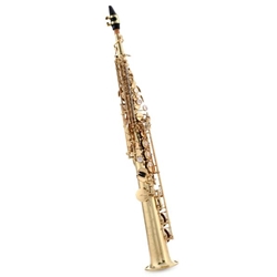 Yanagisawa SWO10 Elite Soprano Saxophone, Lacquer Finish, Wood Case, Yanagisawa Classic 120 Mouthpiece