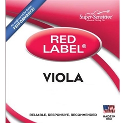 4124_SS Super-Sensitive 4124 Red Label Viola D Single String 13" JR