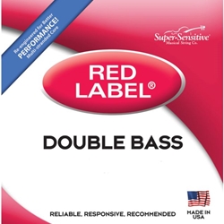 8133_SS Super-Sensitive 8133 Red Label Bass D Single String 1/2 Incremental