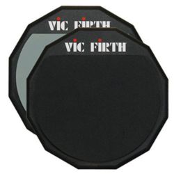 Vic Firth PAD12D Double Sided Practice Pad - 12”