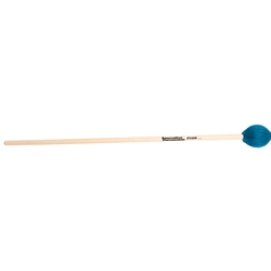 Innovative Percussion IP240N MEDIUM MARIMBA MALLETS - TEAL YARN - NATURAL BIRCH