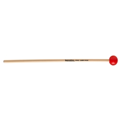 Innovative Percussion IP902 MEDIUM SOFT XYLOPHONE / GLOCKENSPIEL MALLETS - 1-1/8" RED - RATTAN