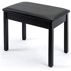 Yamaha BB1 Black, wood, padded piano bench for digital pianos