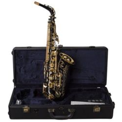 Yamaha YAS-82ZIIB Custom Z Alto Saxophone, black-lacquered