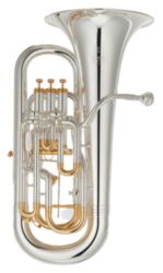 Yamaha YEP-842TS Custom Euphonium, Silver plated