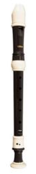 Yamaha YRS-301 Soprano Recorder; key of C; German Fingering; double holes: C-C#; D-D#; three-piece construction