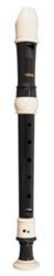 Yamaha YRS-302B Soprano Recorder; key of C; Baroque fingering; double holes: C-C#; D-D#; three-piece construction