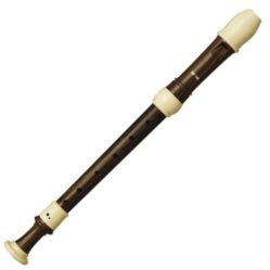 A209B Aulos 3-piece Alto Recorder