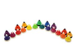 Rhythm Band CNDB-20 Chroma-Notes 20 Note Chromatic Desk Bell Set