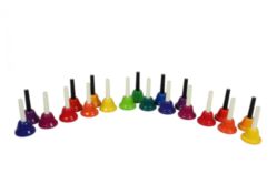 Rhythm Band CNHB-20 Chroma-Notes 20 Note Chromatic Hand Bell Set