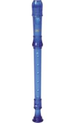 CR101B-1 Canto 1-piece Soprano Recorder (blue)